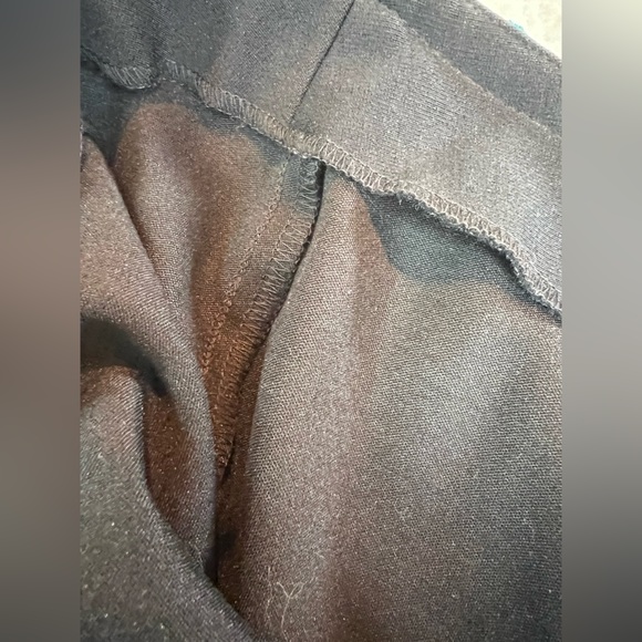 Vintage Cache 💙💚🖤 Black Spandex Zip Skirt W/ Floral Sarong Size 10 90s 🖤💙💚 - Picture 10 of 12